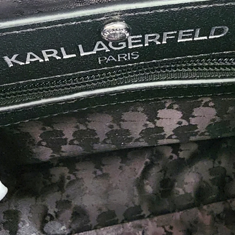 Karl Lagerfeld Paris Adele Multi-Color Logo Women's Crossbody Purse
